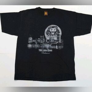 Vtg 1990s Disney Lion King Baltimore Heavy Cotton T-Shirt (XL) 